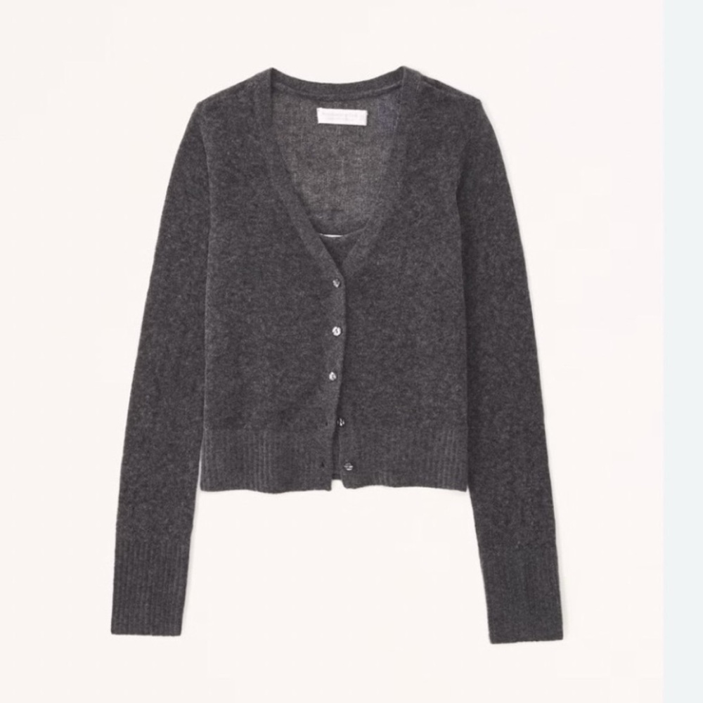 Abercrombie and Fitch Wool Cardigan and Tank Set